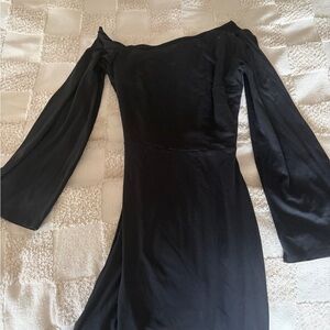 Susana Monaco Black Long Sleeve Dress